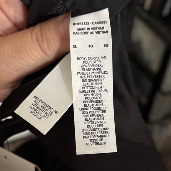 NWT Nike Women's Black Sports Bra size XL - Picture 6 of 6